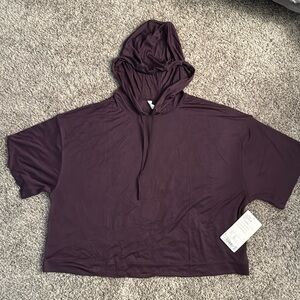 NWT Athleta Hooded Tee